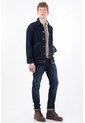 Tennis Chaqueta Fit Relajado Con Bolsillo Angular En Denim Para Hombre de Tennis
