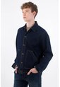Tennis Chaqueta Fit Relajado Con Bolsillo Angular En Denim Para Hombre de Tennis