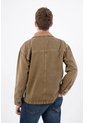 Tennis Chaqueta Con Cuello Texturizado En Algodón Kaki Para Hombre de Tennis