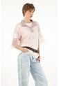 Tennis Camisa Morada Con Transparencia Y Lentejuelas Para Mujer de Tennis