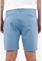 Tennis Bermuda Tradicional Con Frente Plano En Algodón Azul Cielo Para Hombre de Tennis