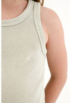 Camiseta Tipo Esqueleto Verde Para Niña