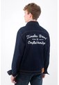 Tennis Chaqueta Fit Relajado Con Bolsillo Angular En Denim Para Hombre de Tennis