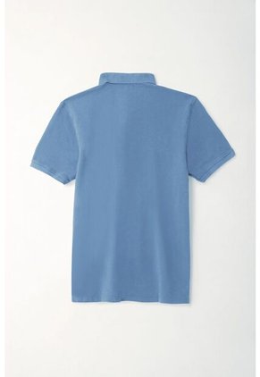 Tennis Polo Azul Con Raqueta Multicolor Para Hombre
