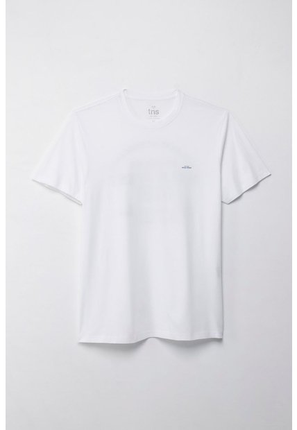 Tennis Camiseta Manga Corta Estampada Blanca De Silueta Amplia Para Hombre Con Acabado Ligero