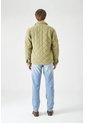 Tennis Chaqueta Fit Relajado Con Acolchado De Rombos En Verde Oliva Para Hombre de Tennis
