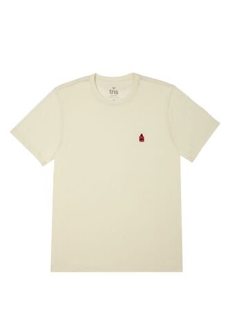 Tennis Camiseta Crudo Con Bordado Localizado Para Hombre Tennis