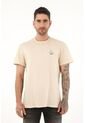 Camiseta Crudo Con Estampado Para Hombre de Tennis