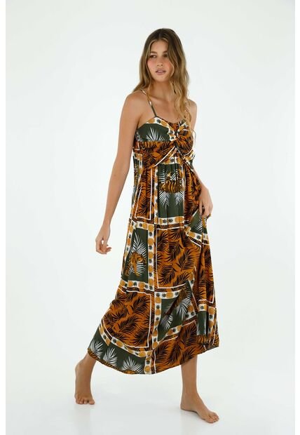 Vestido Amarillo Para Mujer