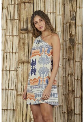 Vestido Azul Para Mujer