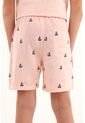 Bermuda Rosada Con Bordado De Veleros Para Niño de Tennis