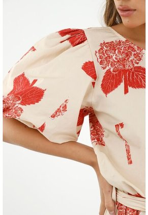 Vestido  Para Mujer Tennis, Vestidos Corto Estampado Orquideas Rojas