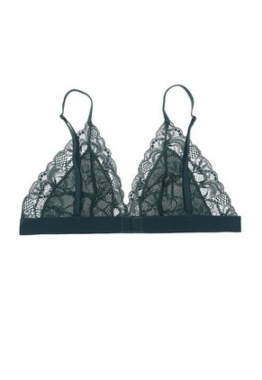 Top Verde De Encaje Para Mujer