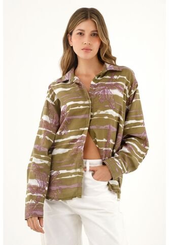 Tennis Camisa Manga Larga Estampada Para Mujer Tennis