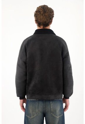 Tennis Chaqueta Bomber Con Mix De Telas Para Hombre