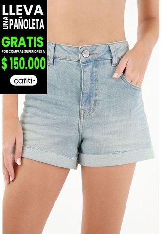 Tennis Bermuda Azul Tiro Amplio Para Mujer Tennis