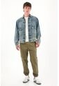 Tennis Pantalón Tipo Jogger De Pretina Elástica Verde Para Hombre de Tennis