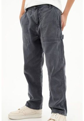 Pantalón Carpenter Gris Para Niño