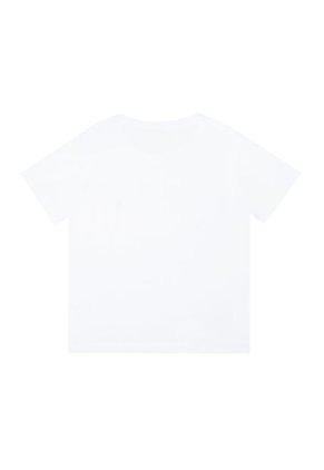 Tennis Camiseta Manga Corta Estampada Blanca Para Mujer