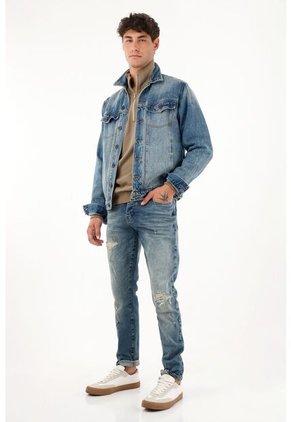 Buzo Café De Cuello Alto Para Hombre