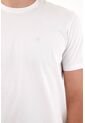 Tennis Camiseta Manga Corta En 100% Algodón Blanca Para Hombre de Tennis