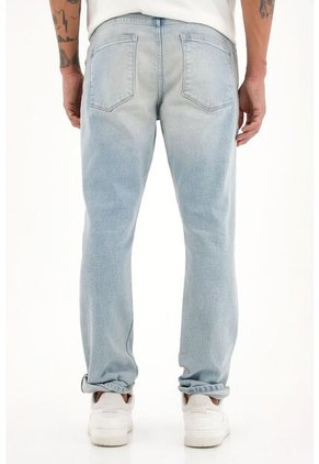 Tennis Jean Nudy Azul Claro Con Raqueta Bordada En Relojera Para Hombre