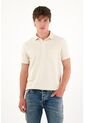 Camiseta Polo Manga Corta Crudo Para Hombre de Tennis