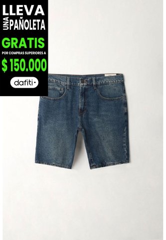 Tennis Bermuda Azul Nudy Para Hombre Tennis