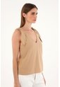 Tennis Camisa Crudo De Escote En V Y Tiras Para Mujer de Tennis