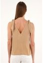 Tennis Camisa Crudo De Escote En V Y Tiras Para Mujer de Tennis