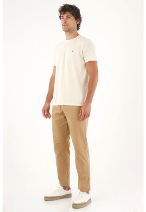 Tennis Camiseta En Tela Piqué Crudo Para Hombre