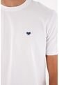 Tennis Camiseta Con Mini Raqueta Blanca Para Hombre de Tennis