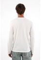 Tennis Camiseta Manga Larga Con Botones Crudo Para Hombre de Tennis