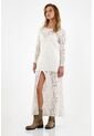 Tennis Vestido Crudo Tejido Para Mujer de Tennis