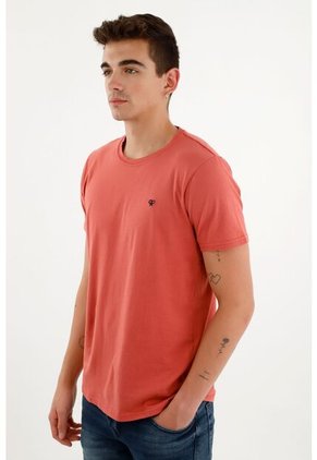 Tennis Camiseta Naranja Para Hombre