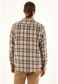 Camisa A Cuadros Con Forro En Ovejero Para Hombre de Tennis