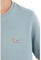 Camiseta Básica Gris Con Estampado Divertido Para Niño de Tennis