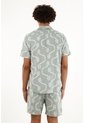 Tennis Camisa Con Estampado De Palmeras Para Hombre de Tennis