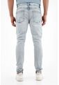 Jean Azul Skinny Tono Claro Para Hombre de Tennis