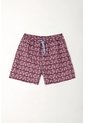 Tennis Pantaloneta De Baño Estampado De Peces Para Hombre de Tennis