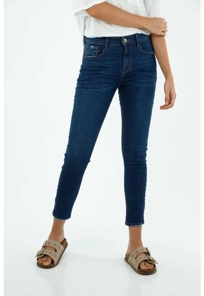 Jean Azul Oscuro Para Mujer