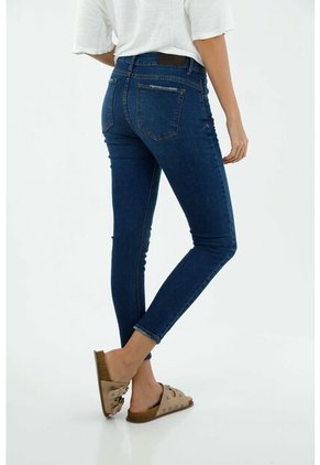 Jean Azul Oscuro Para Mujer