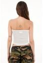 Tennis Camiseta Strapless Con Transparencia Para Mujer de Tennis