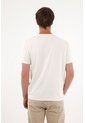 Tennis Camiseta Con Raqueta Estampada Crudo Para Hombre de Tennis