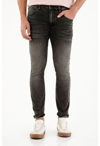 Tennis Jean Nudy Negro Con Iluminaciones Para Hombre Tennis