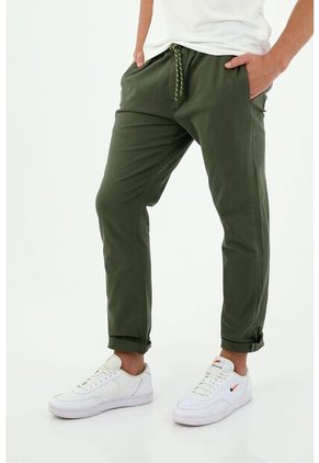 Pantalon Jogger Verde Para Hombre