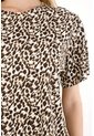 Tennis Camiseta Oversized Estampado Animal Print Con Estructura Ligera Para Mujer de Tennis