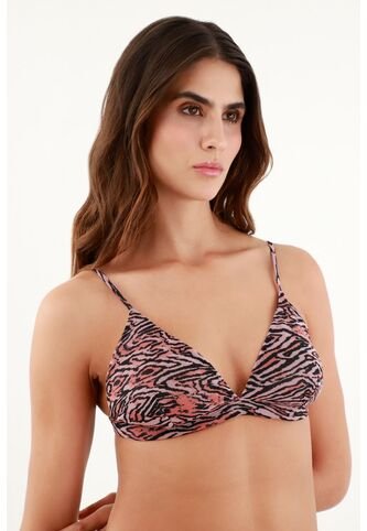 Tennis Top Con Estampado Animal Print Para Mujer Tennis