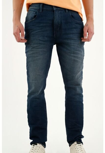 Jean Nudy Azul Para Hombre