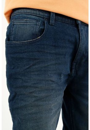 Jean Nudy Azul Para Hombre
